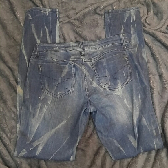 Wet Seal/Soundgirl Skinny Distressed Denim - Picture 2 of 4